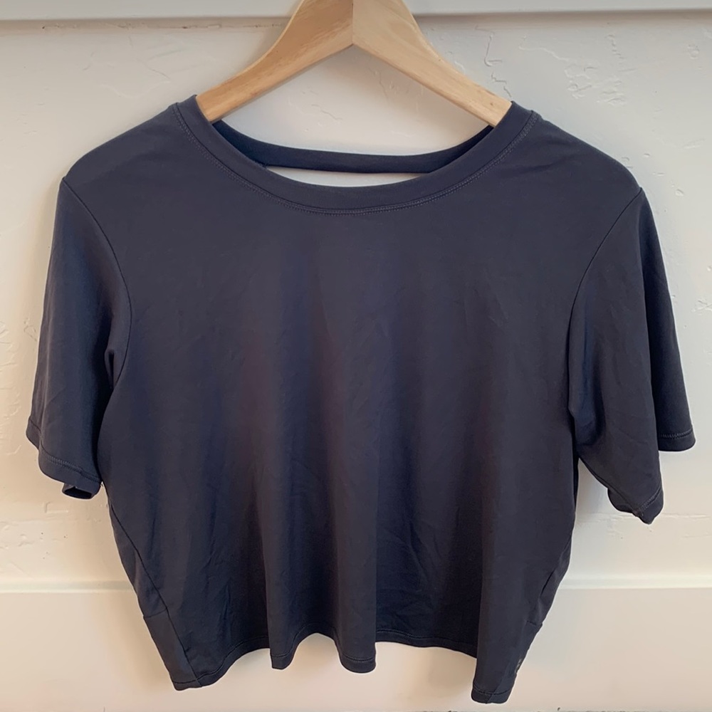 Fabletics Pia Powertouch twist top (charcoal)